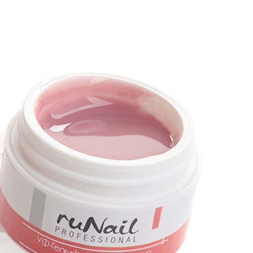 УФ-гель для наращивания ногтей, RuNail, Tea-rose, чайная роза, камуфлирующий, 30мл