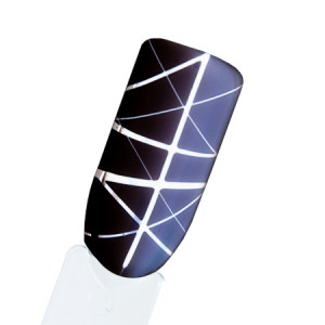 Гель-краска для дизайна ногтей, Patrisa Nail, паутинка, белая № S1