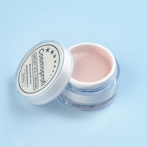 Гель для наращивания ногтей, Cosmoprofi Milky Ice Cream, молочный, 15гр