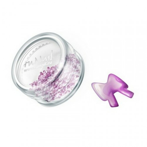 Дизайн для ногтей: бантики из ткани (розовыe). RuNail. Дизайн для ногтей: бантики из ткани (розовыe). RuNail.