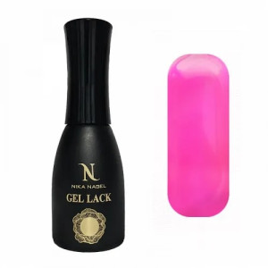 Гель-лак для ногтей, Nika Nagel 6883, Королева Барби, № 089, 10мл Гель-лак для ногтей, Nika Nagel 6883, Королева Барби, № 089, 10мл