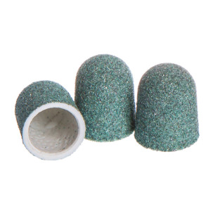 Колпачки абразивные, Nail Service, пластиковая основа, 16*25 мм, 120 грит, 5шт