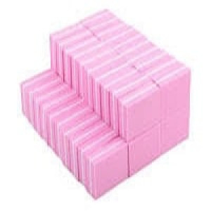 Баф Квадрат, Розовый, 50шт