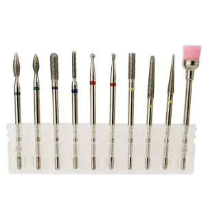 Набор фрез,  блистер, SET 02, 10шт