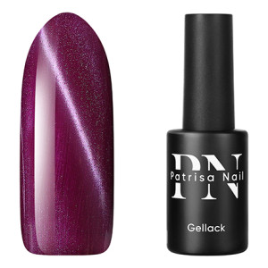 Гель-лак для ногтей, Patrisa Nail, Кошачий глаз, Аметист №К3, 8мл