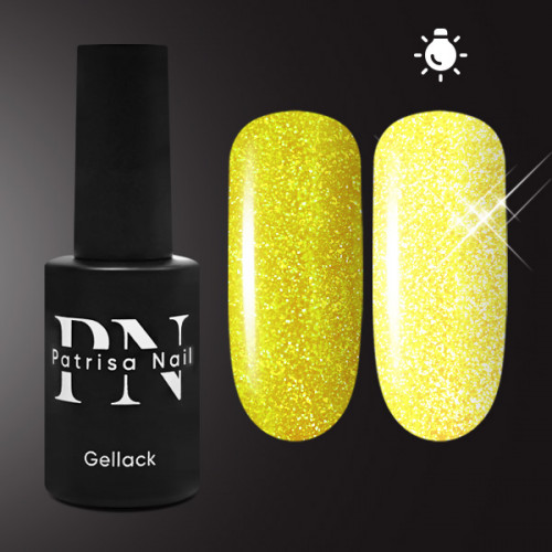 Гель-лак для ногтей,  Patrisa nail Neon Flash №230, светоотражающий, 8мл