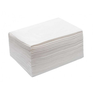 Полотенце белые, Спанлейс, одноразовые, 50шт
