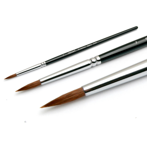 Кисть для дизайна ногтей, RuNail, Sculpture Sable ACR, №7