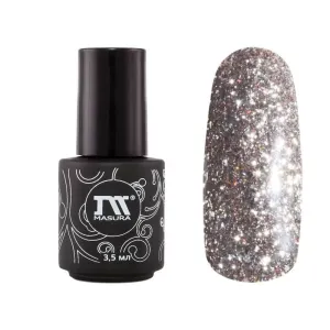 Гель-лак для ногтей, Masura, Инди, Серебряный дождь, 3,5мл