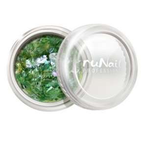 Дизайн для ногтей, слюда светло-зеленый