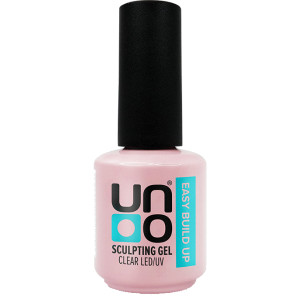 Гель для наращивания, Uno Easy Build Up Clear, прозрачный, 15мл Гель для наращивания, Uno Easy Build Up Clear, прозрачный, 15мл
