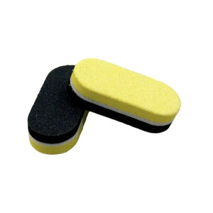 Баф Овал, Желто-черный, 40шт