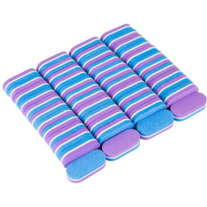 Баф Овал, Фиолетово-синий, 40шт