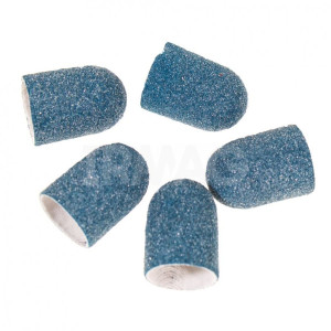 Колпачки абразивные, Yoko, коричневые, 16*25, 80#5, 5 шт