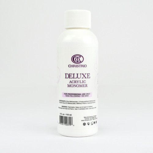Мономер для акриловой пудры, CHRISTRIO DELUXE Acrylic Monomer unscented, 480мл 