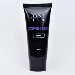 Комби гель для наращивания ногтей, Patrisa Nail, прозрачный, 60мл Комби гель для наращивания ногтей, Patrisa Nail, прозрачный, 60мл