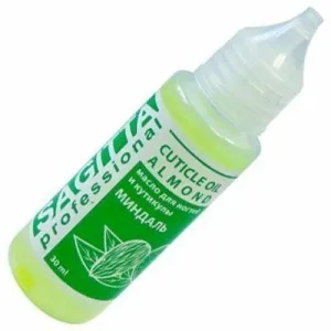 Масло для ногтей и кутикулы с капельницей, Sagitta, Миндаль, 30мл