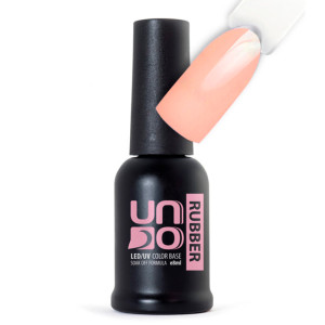 База камуфлирующая для гель лака, UNO RUBBER, №04, 8 мл