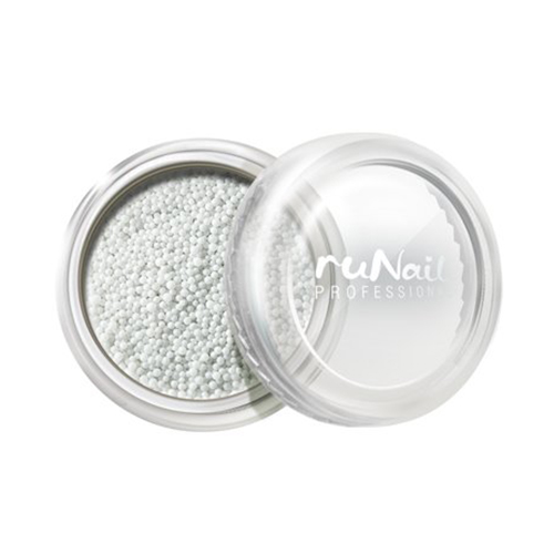 Дизайн для ногтей, RuNail, бульонки белый