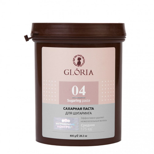 Паста для шугаринга, GLORIA, средняя, 800г