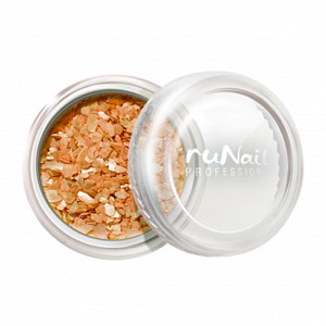 Дизайн для ногтей, RuNail, ракушки, ярко-оранжевые