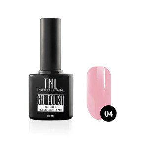 Гель-лак для ногтей, TNL, Rubber, camouflage №04, 10мл