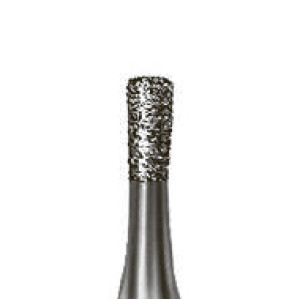 Бор алмазный, конус обратный. Диаметр - 2,7 мм. Абразивность - грубая. Длина рабочей части - 2,9 мм. 010 027 Z. ВладМиВа.