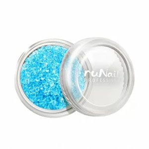 Дизайн для ногтей, RuNail, пикси, голубой