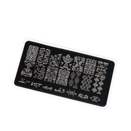 Пластина для стемпинга №D-04. TNL Professional.