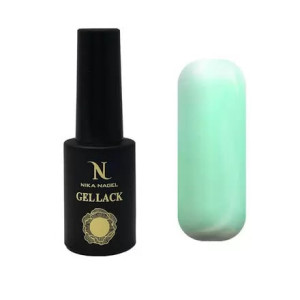 Гель-лак для ногтей, Nika Nagel, 6326, Королева Аквамарин, №33, 10мл