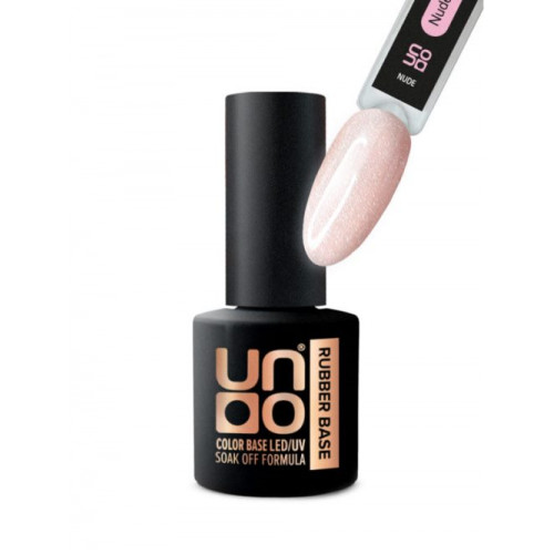 Uno База Светоотражающая Rubber Color base "Nude" 8 гр