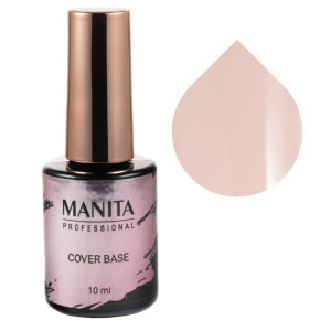 База для ногтей, Manita, каучуковая, камуфлирующая, №04, 10мл
