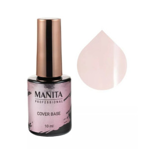 База для ногтей, Manita, каучуковая, камуфлирующая, №05, 10мл