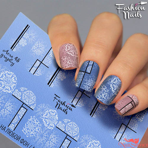Слайдер-дизайн Aerography 45. Fashion Nails.