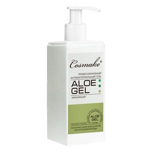 Антибактериальный Гель, смягчающий, Алоэ, 230 мл. Cosmake.
