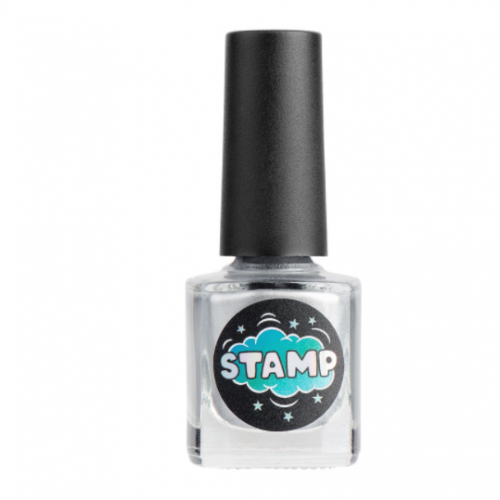 Лак-краска для стемпинга БЕЛЫЙ, Stamp Classic (01 Полярный день), 8мл. Irisk Professional.