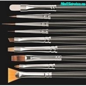 Набор кистей для дизайна, Roubloff, Гель-дизайнер №7