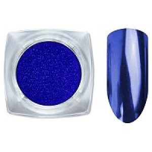 Зеркальная пыль для втирки, Cosmake, №19, синяя, 1гр