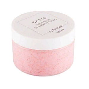 снято с производства!  Скраб для рук с натуральным экстрактом клубники, ромашки и жожоба «STRAWBERRY YOGURT». Masura.