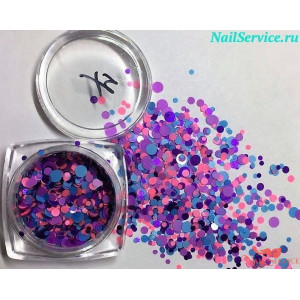 Камифубуки для дизайна ногтей, Nail Service, №7, в баночке