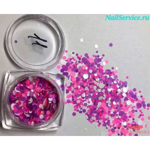 Камифубуки для дизайна ногтей, Nail Service, №11, в баночке