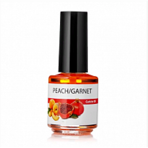 Масло для кутикулы с кисточкой «Персик/Гранат», 15 мл. Peach/Garnet. Fantasy Nails.
