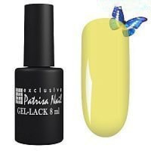 Гель-лак для ногтей, Patrisa Nail, 2428, Витраж, Желтый №S1, 8мл