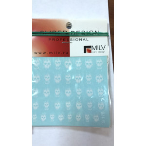Слайдер-дизайн для ногтей, Milv, S 178