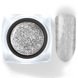 Гель-лак для ногтей, Cosmake, Diamant Premium,  Жидкая Фольга, серебро №101, 5гр