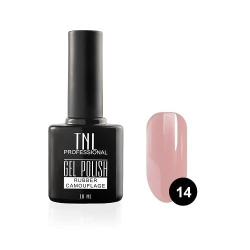 Гель-лак Rubber camouflage №14, 10 мл. TNL