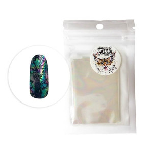 Фольга переводная, Zoo Nail Art, 4*50см, северное сияние, №1164