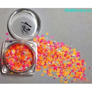 Камифубуки для дизайна ногтей, Nail Service, №12, в баночке