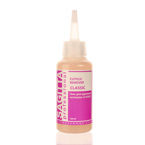 Средство для удаления кутикулы, 100 мл. CUTICLE REMOVER CLASSIC. SAGITTA.