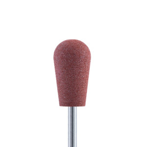 Полир силиконовый для маникюра, 10х18 мм. Абразивность: #180, крупная, коричневый. Nail Service.